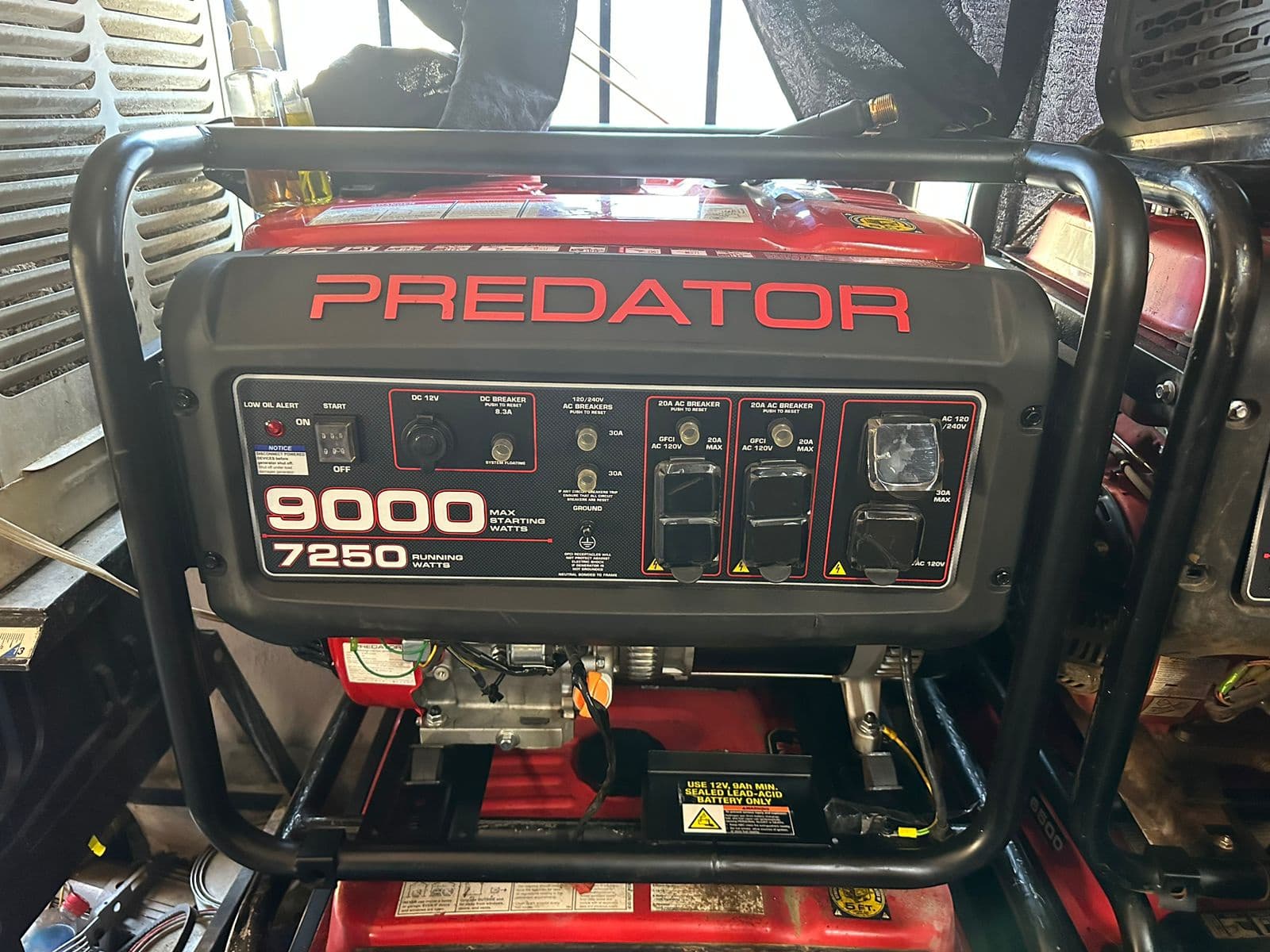 Generador 9000 watts